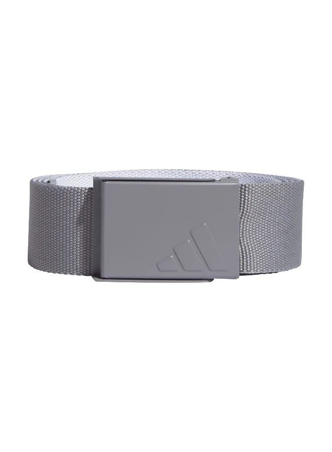 Adidas Adidas Revers Web Belt Grey Golf Belt For Men OSFM