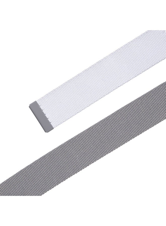 adidas Revers Web Belt Grey Golf Hardware Accessories - Image 3