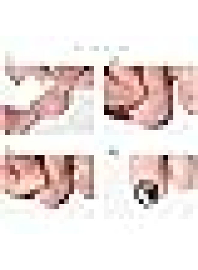 DNHCLL 240PCS (10 Sheets) Environmental Protection Transparent and Invisible Nail Sticker Waterproof Toenail Sticker - Image 5