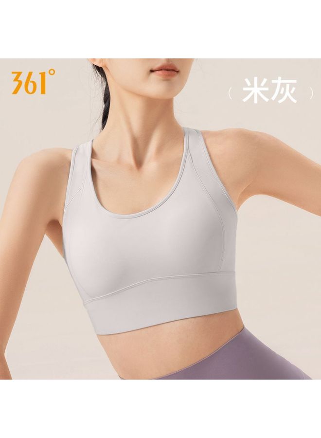 361 Sports Bra Women's Running Shockproof High-intensity Pilates Large Size Yoga Bra Fitness Anti-sagging