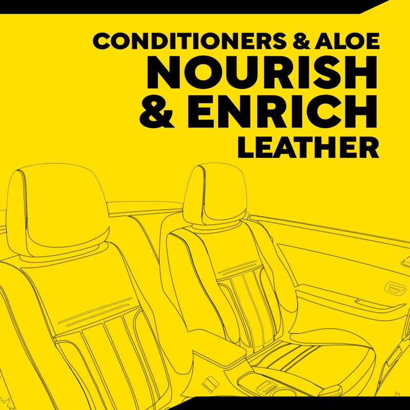 Meguiar's Gold Class Rich Leather Cleaner and Conditioner 3-in-1 Spray, Non-Greasy Car Leather Cleaner and Conditioner Treatment with Advanced UV Protection, 15.2 Oz Spray Bottle - Image 4