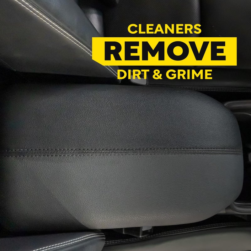 Meguiar's Gold Class Rich Leather Cleaner and Conditioner 3-in-1 Spray, Non-Greasy Car Leather Cleaner and Conditioner Treatment with Advanced UV Protection, 15.2 Oz Spray Bottle - Image 5