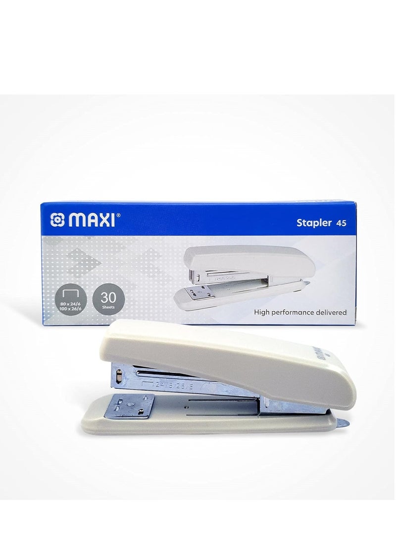 Maxi Maxi Stapler 20 Sheets + Staple Remover +Staples 26/6 1000pcsX2Pkts, ideal for office,school and Home  - Image 5