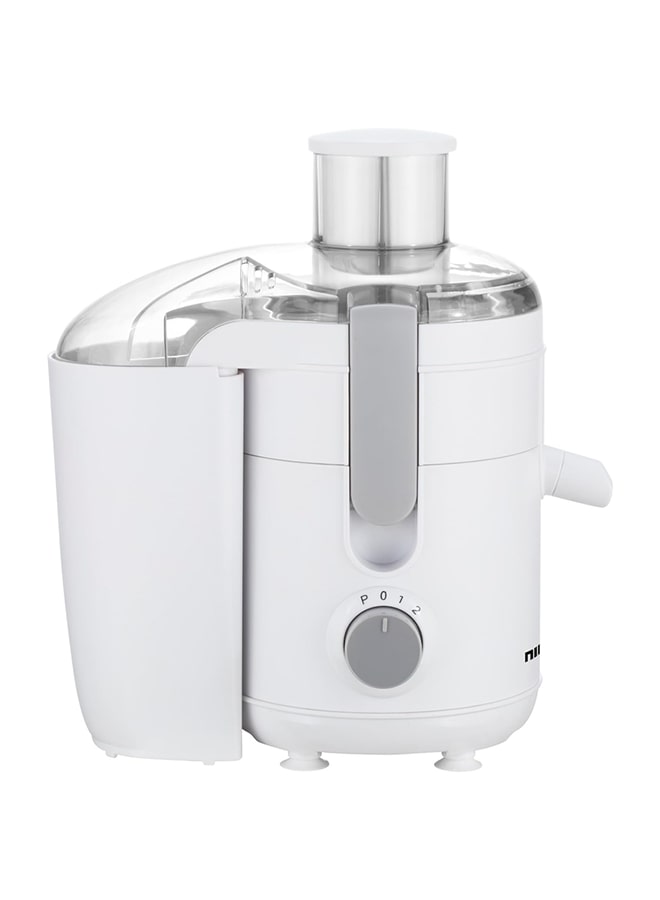 NIKAI 2 Speed Pulse Function Centrifugal Juicer Stainless Steel Filter 0.95 L 350 W NJ342A White - Image 1