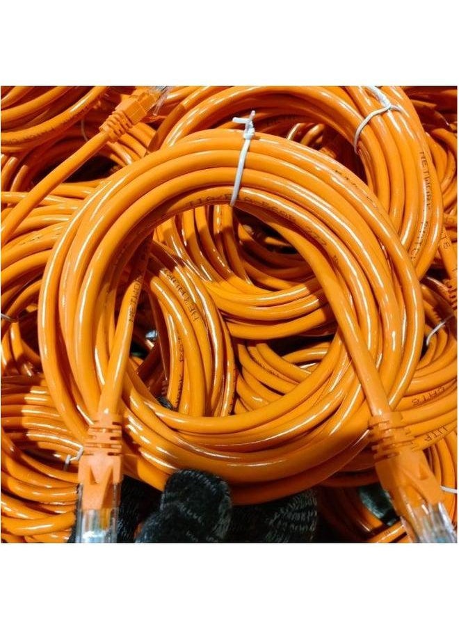 Generic Gigabit Network Cable 1 Meter Finished Jumper Super Six Types Of High-speed Router Computer Connection Line-Color:Blue-Line Length:1M  - Image 2