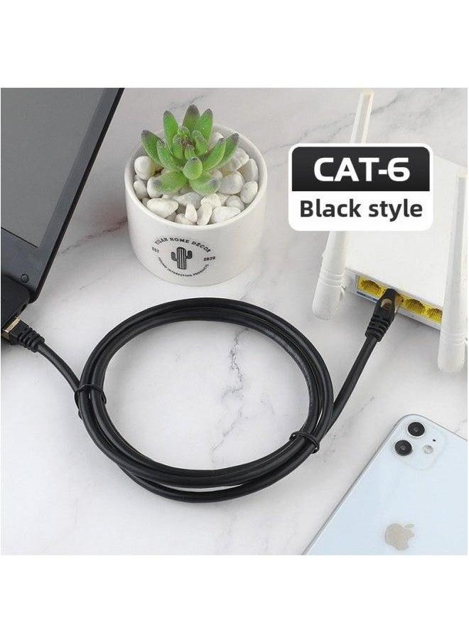 Generic Gigabit Network Cable 1 Meter Finished Jumper Super Six Types Of High-speed Router Computer Connection Line-Color:Blue-Line Length:1M  - Image 3