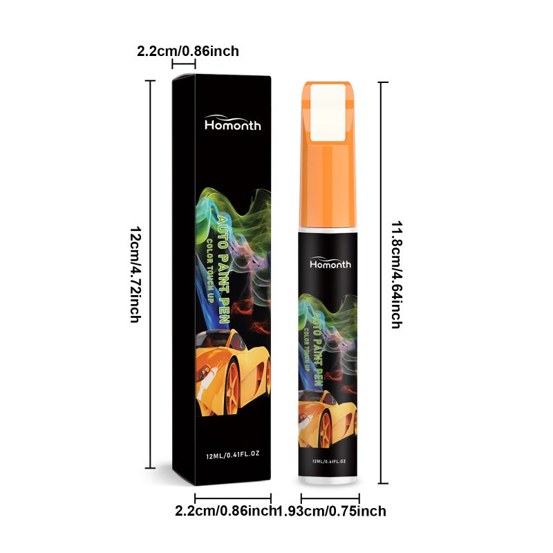 HOMONTH Car Paint Touch-Up Pen – Convenient, Fast-Drying Repair for Scratches and Chipped Paint on Vehicle Surfaces, Suitable for All Vehicle  Types - Image 5