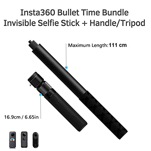 Adofys 3 in 1 Bullet Time Handle with Foldable Tripod Extension Monpod Rod for Insta360 One X4, X3 One X 2 / Insta360 One X Accessories - Image 3