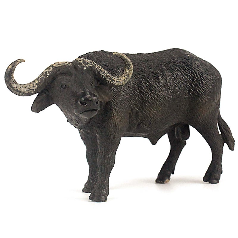 FUNSHOWCASE African Jungle Animals Buffalo Toy Figure Realistic Plastic Figurine Height 26inch