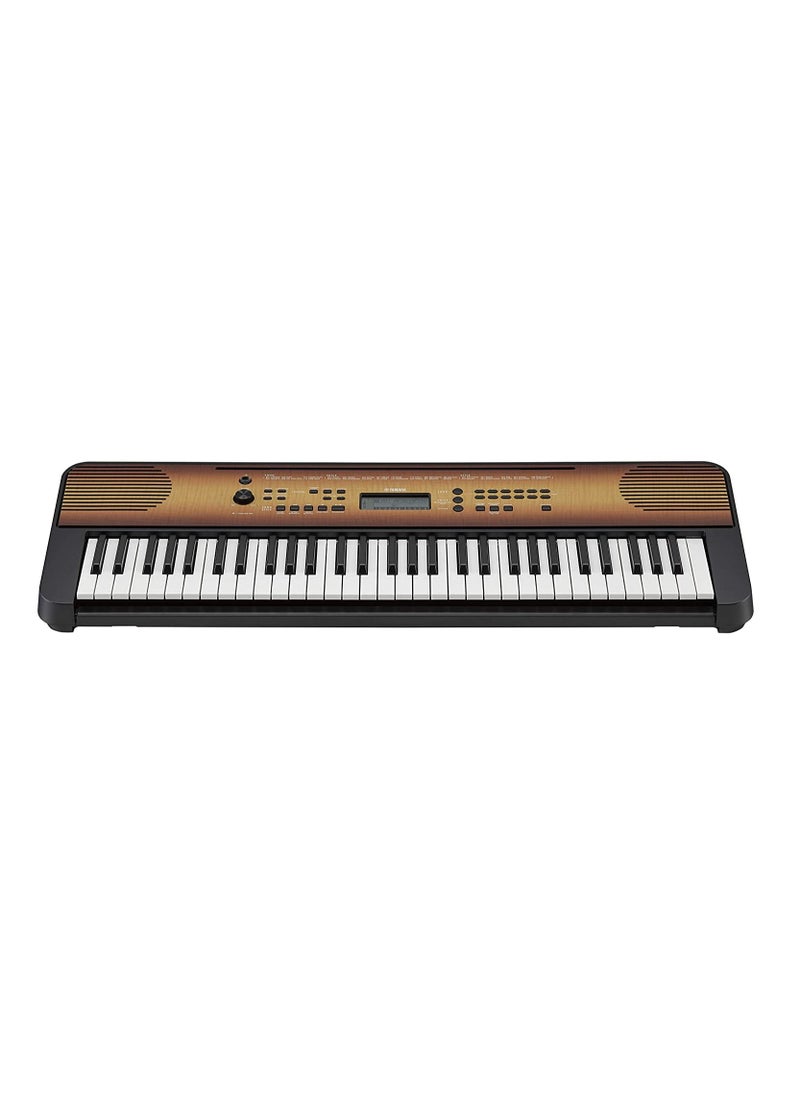YAMAHA Yamaha PSR-E360 61-Key Touch-Sensitive Portable Keyboard Maple Wood Grain  - Image 2