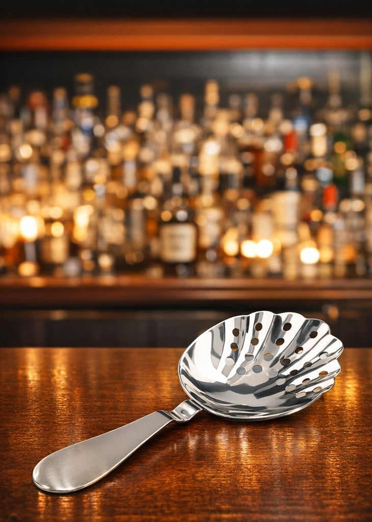 Bent shell strainer spoon mirror - Image 2