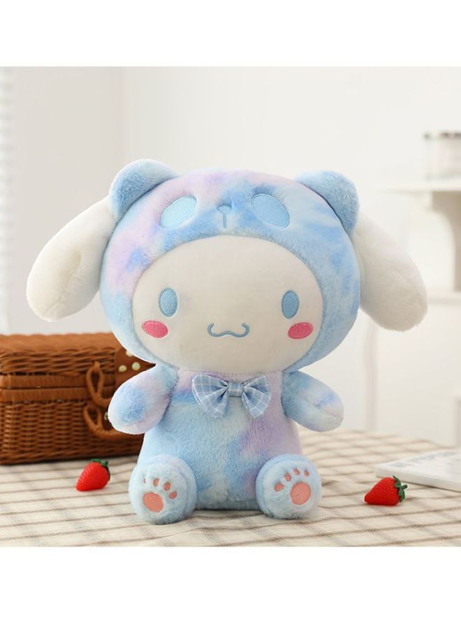 Loquat Internet Celebrity Explosions Tie-Dye Deviruchi Doll Doll Plush Toy White Dog Doll Bed Pillow Girl Gift-Specifications:Symphony Jade White Dog-Color:40cm  0.38kg - Image 1