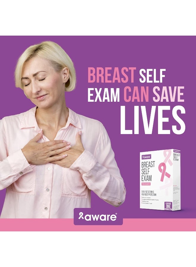 Aware Breast Self Exam Pad, Breast Cancer Awareness Tool - Image 5