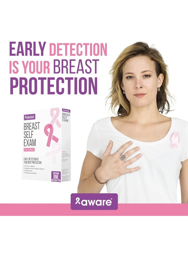 Aware Breast Self Exam Pad, Breast Cancer Awareness Tool - Image 2