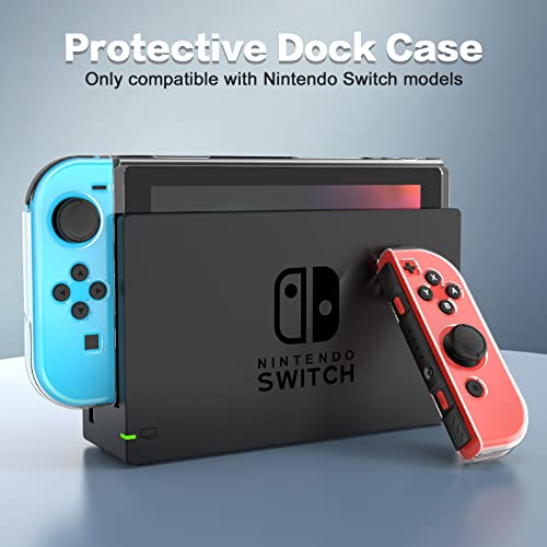 HEYSTOP Protective Case Cover for Nintendo Switch, Case Compatible with Nintendo Switch and JoyCon Controller with a Switch Tempered Glass Screen Protector - Image 2