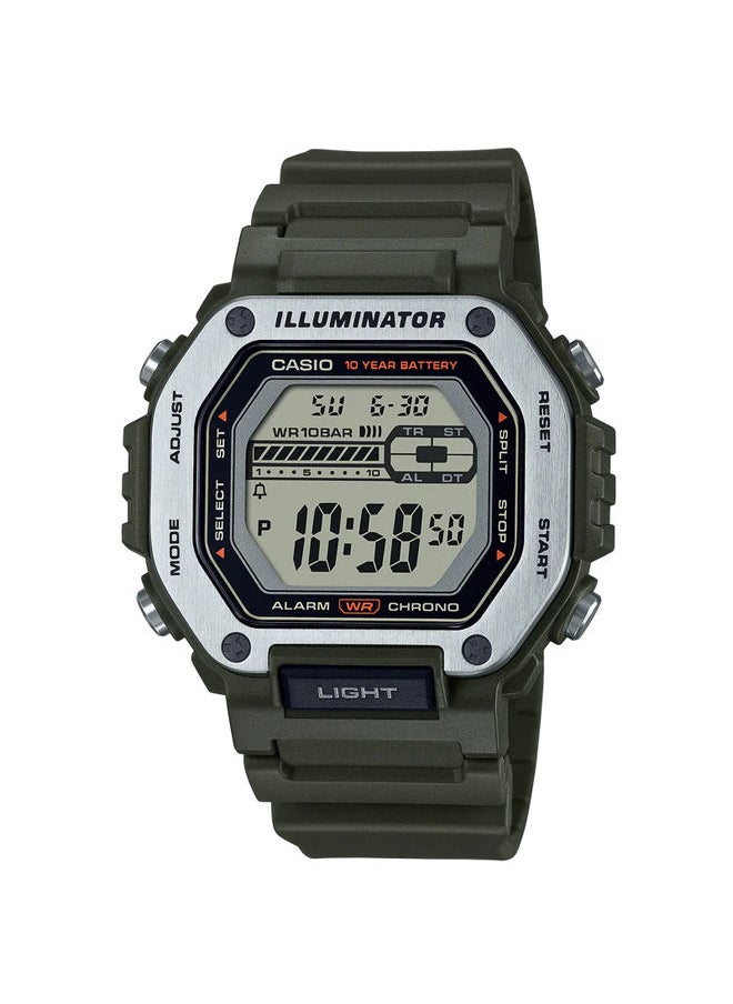 CASIO - Resin Digital Watch MWD-110H-3AVDF - Image 1