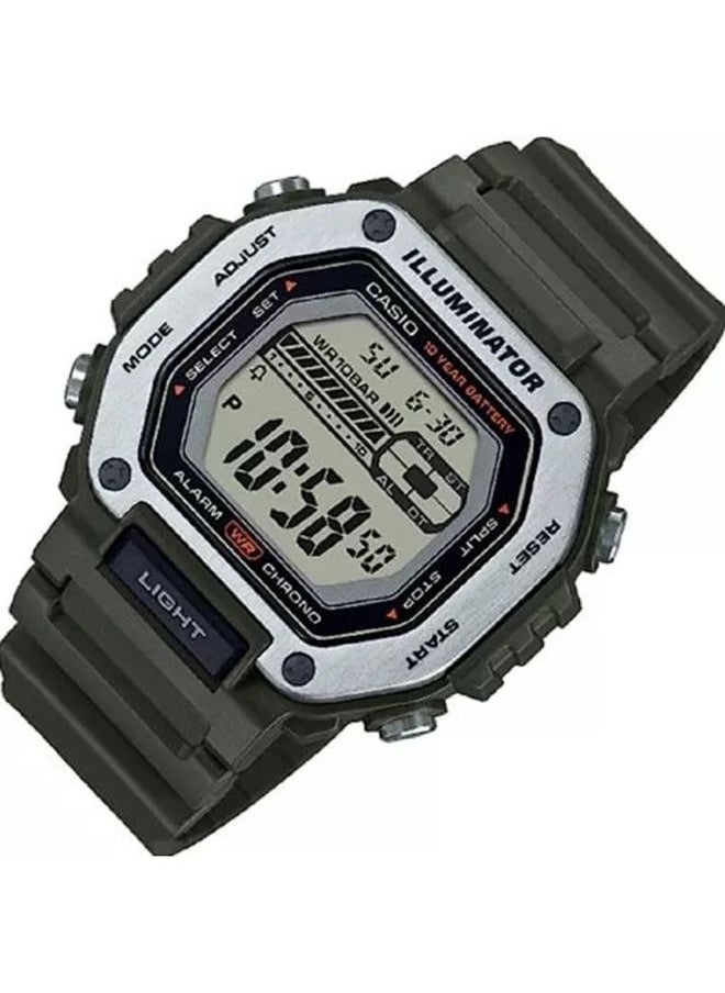 CASIO - Resin Digital Watch MWD-110H-3AVDF - Image 1