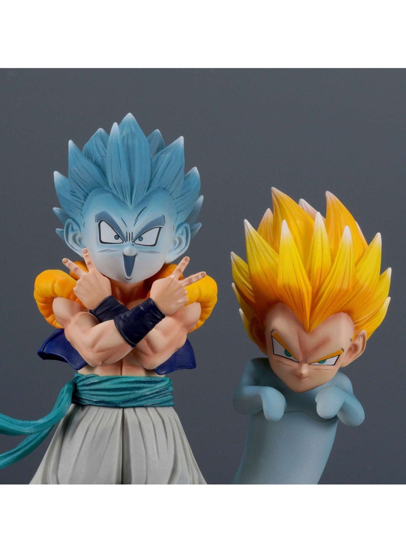 عام تمثال "دراغون بول" أنمي، قطعة جي كي من ماركة Vibes، نموذج السوبر سايانيان، بطول 24 سم. - Image 1