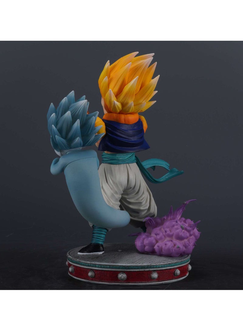 عام تمثال "دراغون بول" أنمي، قطعة جي كي من ماركة Vibes، نموذج السوبر سايانيان، بطول 24 سم. - Image 3