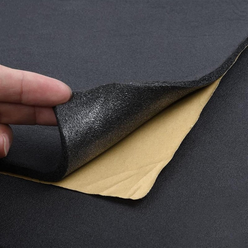 Heat Shield Automotive 3/6/10mmx200cmx50cm Car Sound Proofing Deadening Truck Anti-Noise Insulation Cotton Heat Closed Cell Foam(Green) - Image 4