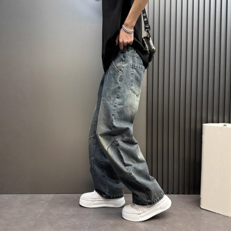 Unisex Casual Daily Denim Jeans - Image 3