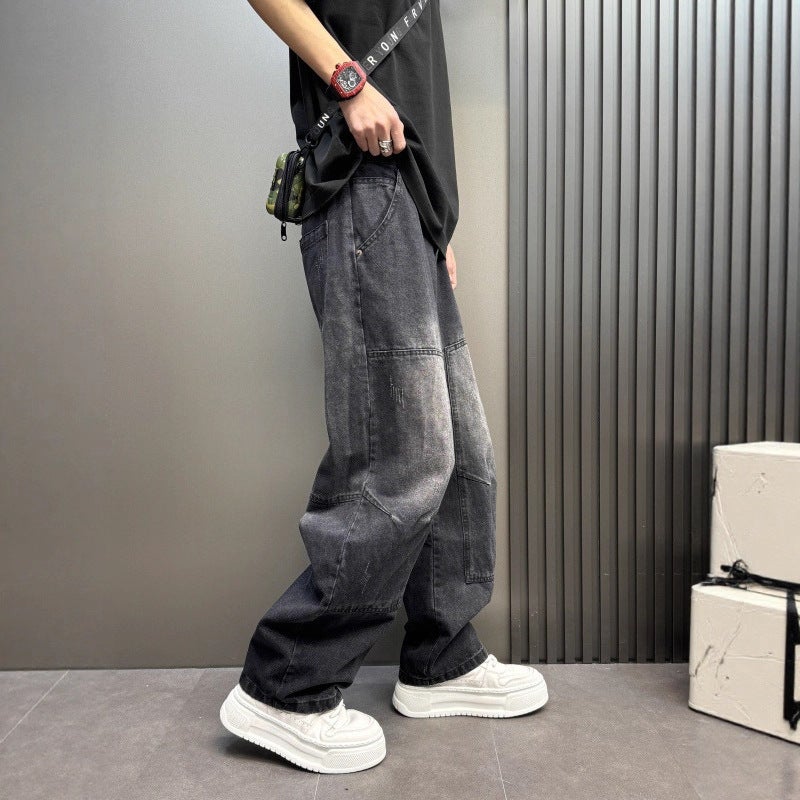 Unisex Casual Daily Denim Jeans - Image 2
