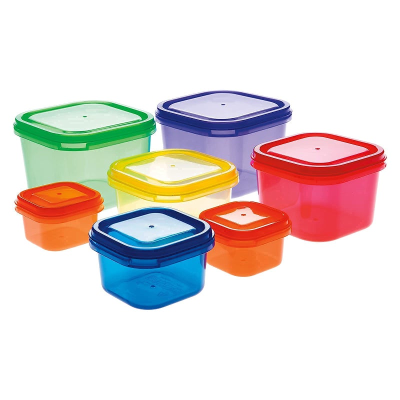 Beachbody 21 Day Fix 7Piece Kit ColorCoded Portion Control Containers for Meal Prep and Weight Loss Ideal for Food Storage BPAFree Reusable with Secure Locking Lids for Freshness