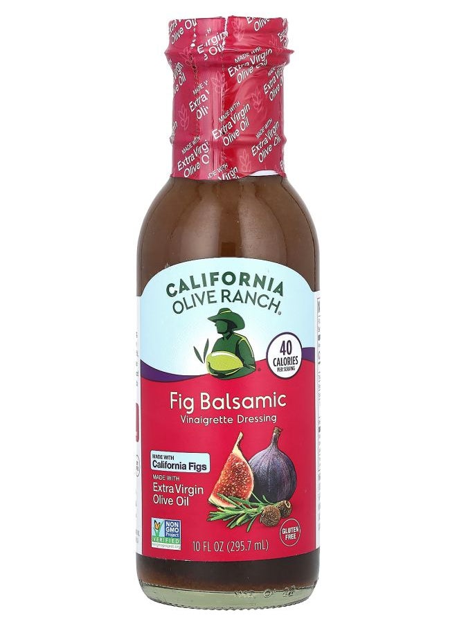 California olive ranch - Fig Balsamic Vinaigrette Dressing 10 fl oz (295.7 ml) - Image 1