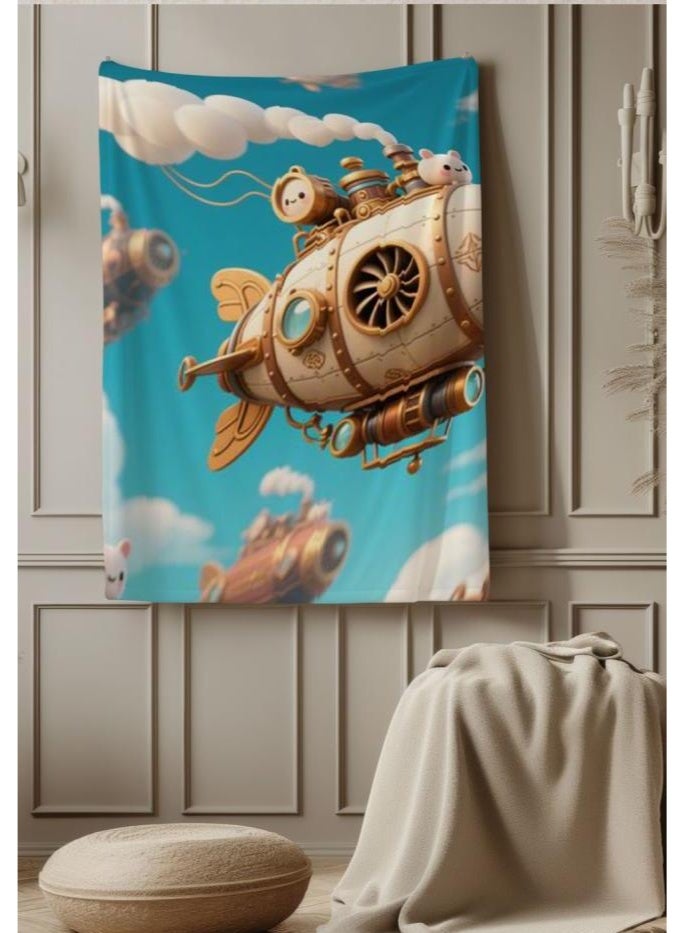 general Baby and children's cartoon flannel thin blanket (warm and comfortable, suitable for sleep, game use) 70cm*100cm - Image 1