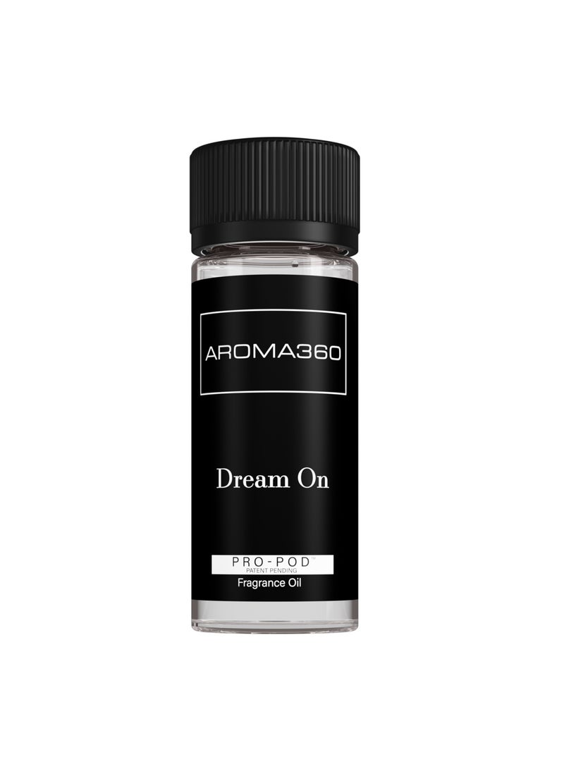 AROMA360 Dream On Pro-Pod Oil Blend - Hotel Inspired for Luxury Essential Oil Diffusers - Aromatherapy Scent Diffuser Oil - White Tea, Aloe Vera, and Lily  - Image 1