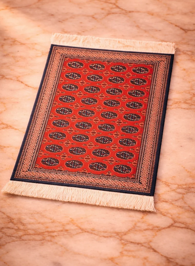 Tohfa Luxe Tohfa Luxe Amal Mosaic Classic Coaster Rug Big – Arabic Inspired Desk & Table Coaster, Washable & Durable, 23 × 18 cm