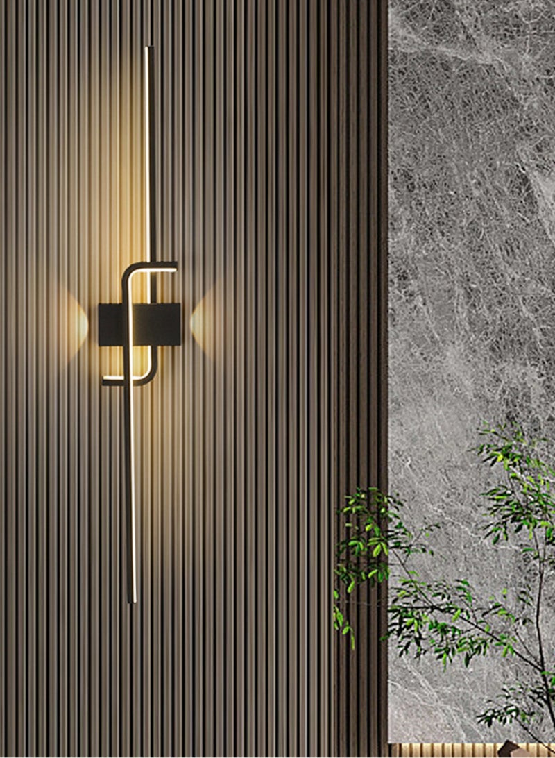 LOOPITYS （Warm light-60CM）Modern wall lights Home appliances Nordic style long lumen home decoration Bedroom dining room TV wall lighting fixtures，wall lamp - Image 2