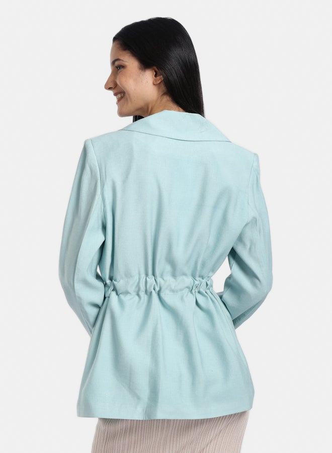 Carina Blazer With Drawstring Waist  - Image 3