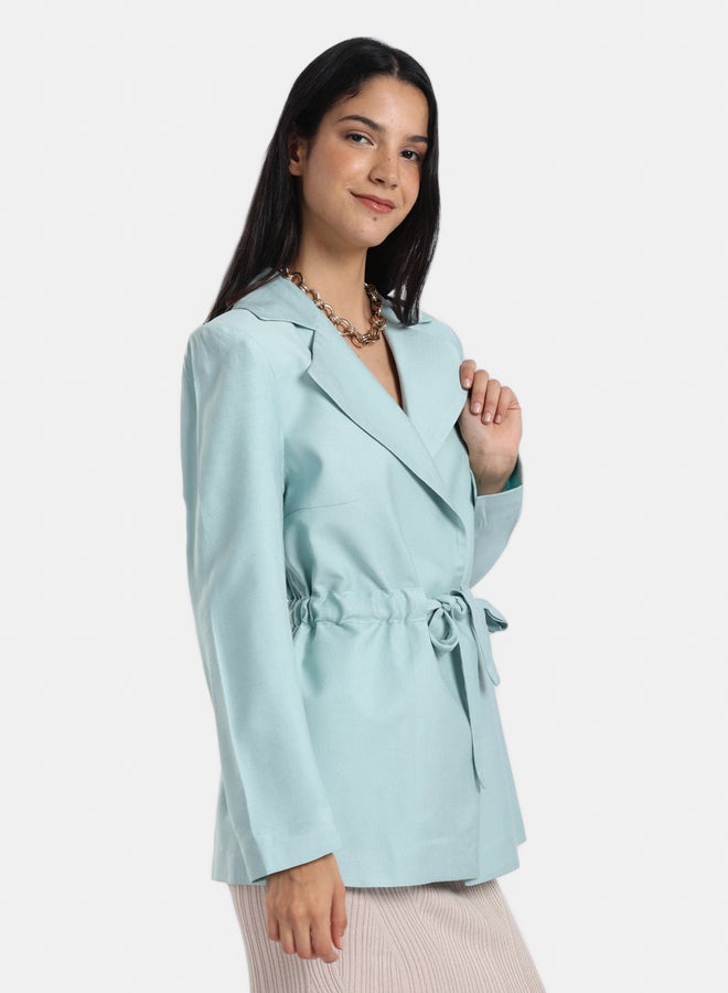 Carina Blazer With Drawstring Waist  - Image 2