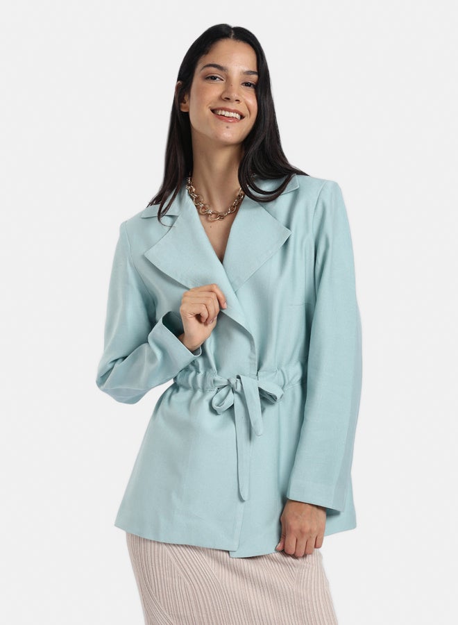 Carina Blazer With Drawstring Waist  - Image 1