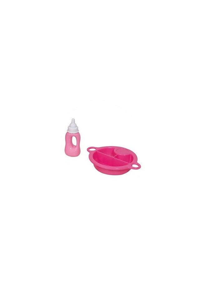Lissi - Dolls Talking Baby With Feeding Accessories 13 Inches Pink - Image 1