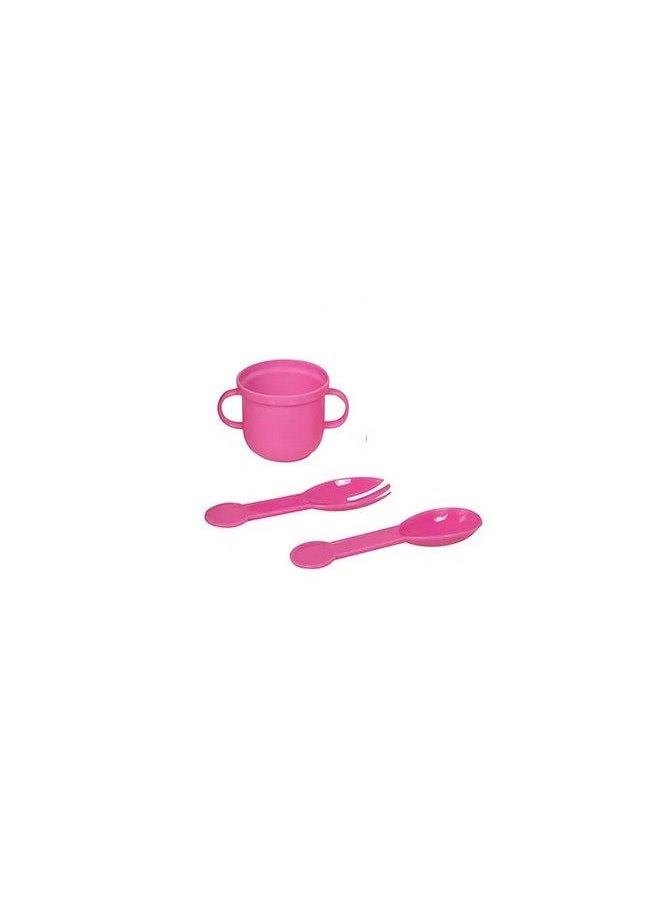 Lissi - Dolls Talking Baby With Feeding Accessories 13 Inches Pink - Image 1