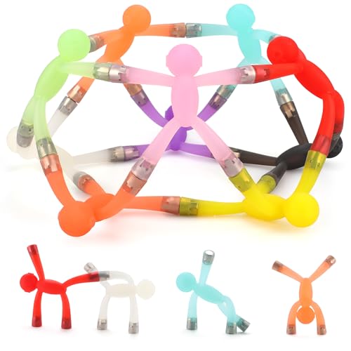 Boxgear Magnet Men – 10-Piece Magnetic Travel Toys: Magnetic Kids Toys, Road Trip Toys for 1-3 | Easter Basket Stuffers for Kids - Image 1
