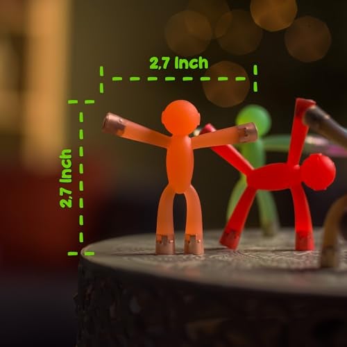 Boxgear Magnet Men – 10-Piece Magnetic Travel Toys: Magnetic Kids Toys, Road Trip Toys for 1-3 | Easter Basket Stuffers for Kids - Image 3