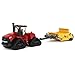 ERTL 164 Case IH Steiger 595 Quadtrac Tractor with Ashland 2811E Scraper 44378 - Image 2