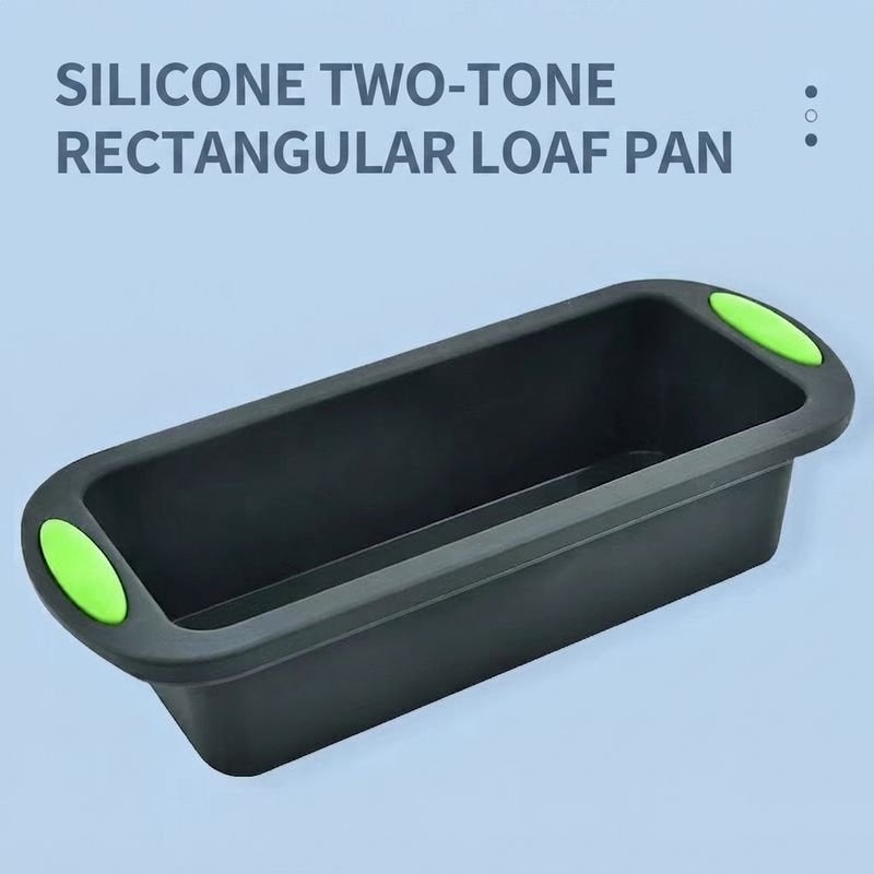 Marna Thick Toast Bread Two-Tone Toast Cake Silicone Mold - Rectangular - Image 3
