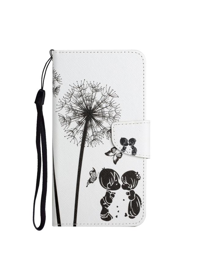 Zaboon Case For iPhone 13 Pro Max Painted Pattern Horizontal Flip Leather Case with Holder & Card Slot & Wallet - Image 2