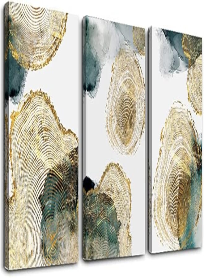 Canvas Wall Art For Living Room Family Bedroom Wall Decor Modern Fashion Abstract Painting Kitchen Wall Decoration Office Abstract Pictures Artwork For Home Bathroom Ready To Hang Canvas Art 3 Pieces 