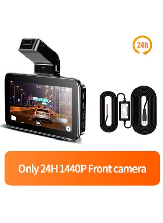 Car Dash Cam, 1440P Dash Camera Dual Lens, multifunctional car camera with DVR Recorder G-Sensor Loop Recording, Durable dashboard camera with parking monitor, ( 64GB 24H Single camera) - pzsku/Z4F243F8AF7873F5F17F0Z/45/_/1707724015/52dbc7ce-6632-4273-9789-8ad4d8f5096b