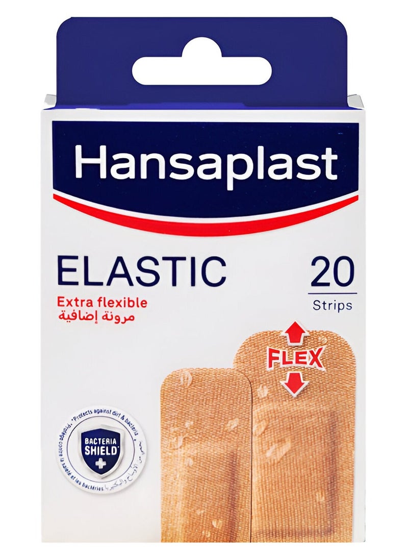 Hansaplast Elastic Extra Flexible 20 Strips - Image 1