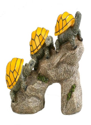 Bo-Toys Solar Powered Turtles on Log Outdoor Accent Lighting LED Garden Light Decor - pzsku/Z4F244CE7CBF8E00DC82BZ/45/_/1692874638/03eae8db-ff92-45fb-980f-6136f212609c