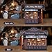 ETKVR Book Nook Kit DIY Miniature House Dollhouse Kit 3D Puzzles for Adults Gifts for Family and Friends Bookshelf Decor Tiny House Model Build with Dust Cover for Valentines Day Lovers - Image 4