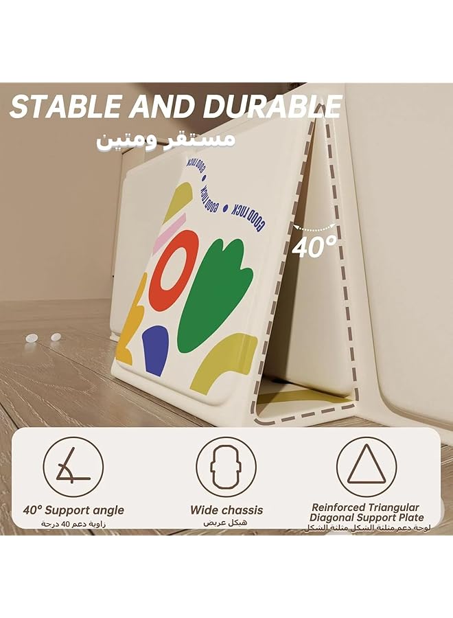 XICEN Baby Bath Tub Foldable Kids Bathtub White With Non Slip Base With Thermostatic System & Baby Bath Seat Travel Essential Perfect For 0 8 Year Old Indoor/Outdoor Bathing Easy Storage - Image 5