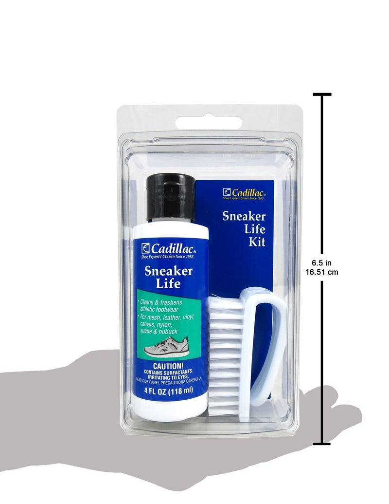 Cadillac Sneaker Life - Athletic Shoe Cleaning Kit - Premium Cleaner + Brush for Whites, Suede, Leather, Canvas, Nubuck Boots and More - Image 4