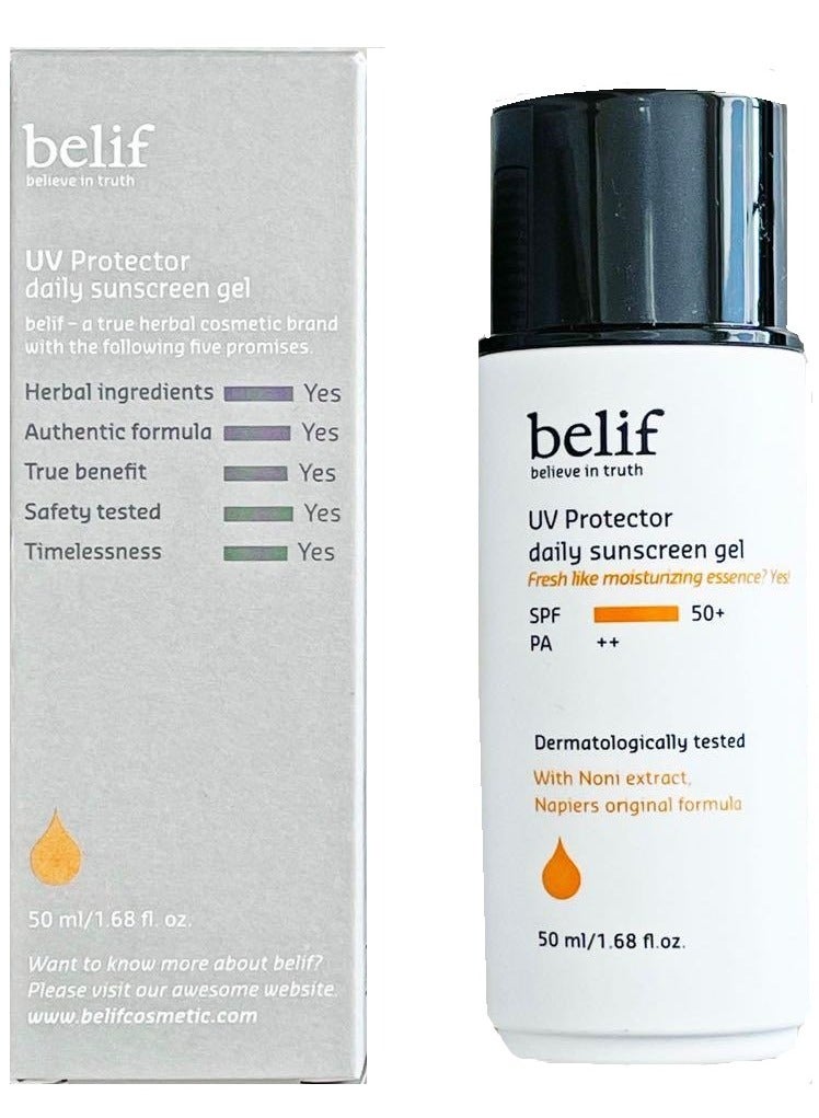belif UV Protector Daily Sunscreen Gel / 50ml - Image 1